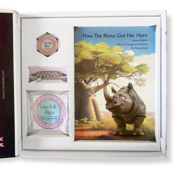 Book and Makeup Set: How the Rhino Got Her Horn - Image 2